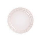 Stoneware 23cm Round PlateShell Pink image number 1