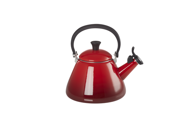 Le Creuset Kone Kettle with Phenolic Knob 1.6L CeriseCerise image number 1