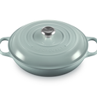 Cast Iron Signature Shallow CasseroleSea Salt image number 2