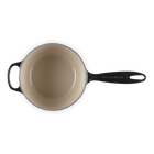 Le Creuset Cast Iron Signature Saucepan 18cm Matte BlackMatte Black image number 5