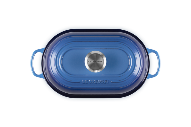 Cast Iron Signature Oval Bread Oven 29cm Azure BlueAzure Blue image number 5