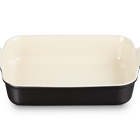 Stoneware Heritage Rectangular DishMatte Black image number 3