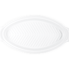 Stoneware Heritage Fish Baker with LidWhite image number 4