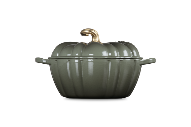 Le Creuset Cast Iron Signature Pumpkin Casserole 24cm ThymeThyme image number 3