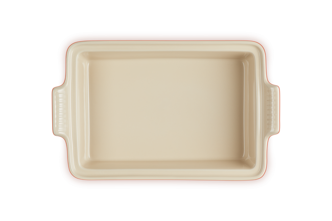 Stoneware Heritage Rectangular Dish with LidFlame image number 5