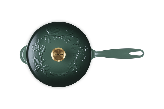Le Creuset Cast Iron Classic Holly Saucier 21cm ArtichautArtichaut image number 4