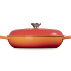 Cast Iron Signature Shallow CasseroleFlame image number 3