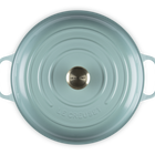 Le Creuset Cast Iron Signature Shallow CasseroleSage image number 5