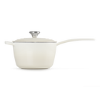 Le Creuset Cast Iron Signature Saucepan 18cm MeringueMeringue image number 3