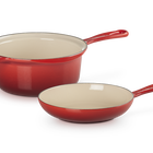 Le Creuset Cast Iron 2-in-1 Saucepan image number 1