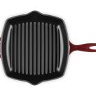 Le Creuset Cast Iron Classic Square Skillet Grill 26cmGarnet image number 4