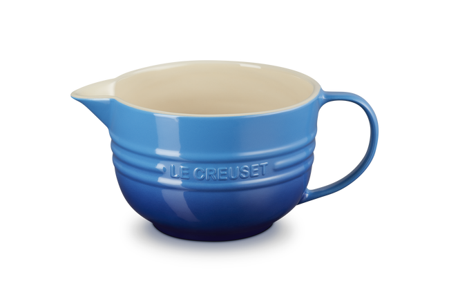 Le Creuset Stoneware Batter Bowl 1.9 Litres - blue