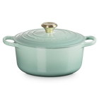 Cast Iron Signature Round CasseroleSage image number 1