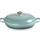 Cast Iron Signature Shallow CasseroleSage image number 1