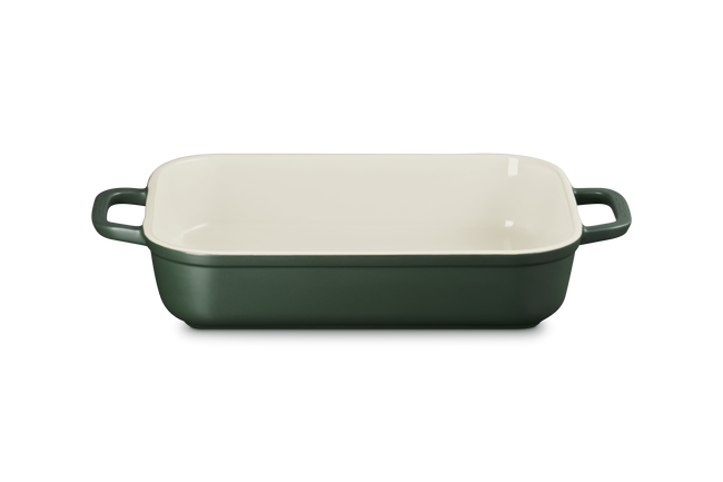 Le Creuset Stoneware Coupe Rectangular Dish 31cm For&ecirc;t image number 1
