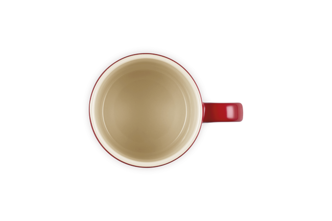 Le Creuset Stoneware Mug 350ml L'Etoile Relief CeriseCerise image number 4