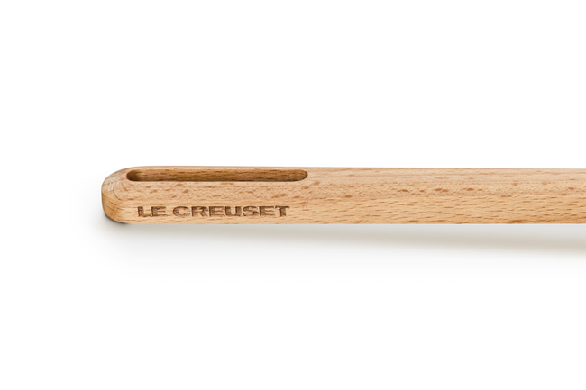 Le Creuset Signature Beech Wood Slotted Spoon image number 2