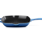 Le Creuset Cast Iron Signature Square Skillet Grill 26cm Azure BlueAzure Blue image number 1