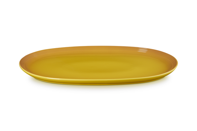 Stoneware Coupe Serving PlatterNectar image number 1