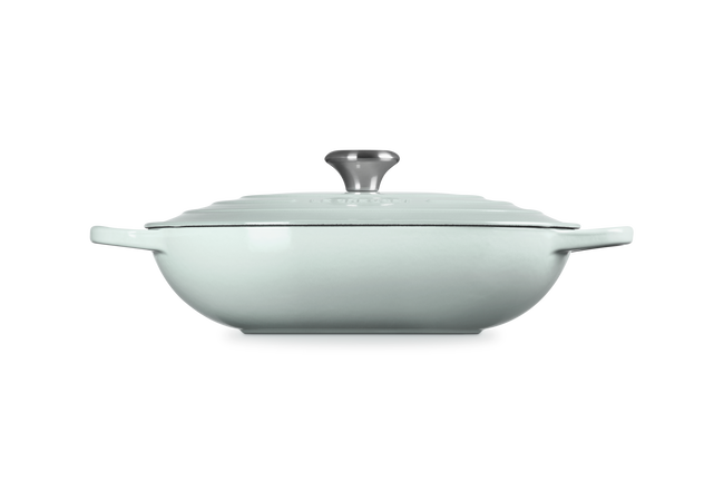 Le Creuset Cast Iron Signature Oblong Casserole 31cm Sea SaltSea Salt image number 3