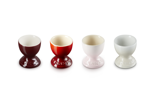 Stoneware Petits Fours Set of 4 Egg Cups image number 4