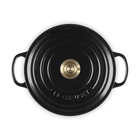 Le Creuset Cast Iron Signature Round Casserole 20cm OnyxOnyx image number 5