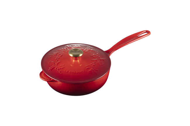 Le Creuset Cast Iron Classic Holly Saucier 21cm image number 3