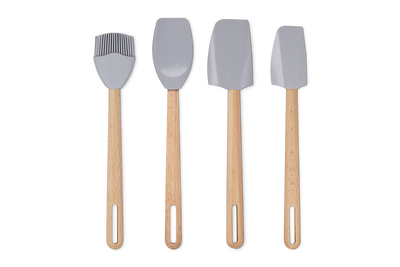 Le Creuset Signature Silicone 4-Piece Utensil Set Ch&acirc;teau