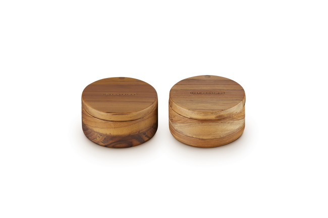 Le Creuset Teak Wood Salt Box Teak Wood image number 10