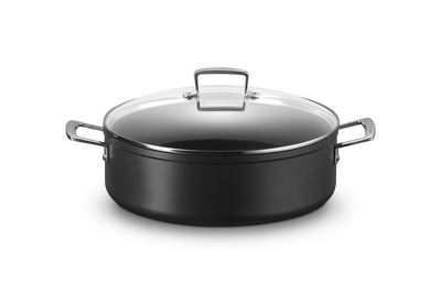 Le Creuset Toughened Non-Stick Sauteuse with Glass Lid