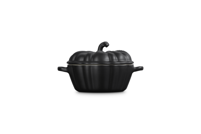 Pumpkin Mini CocotteMatte Black image number 3