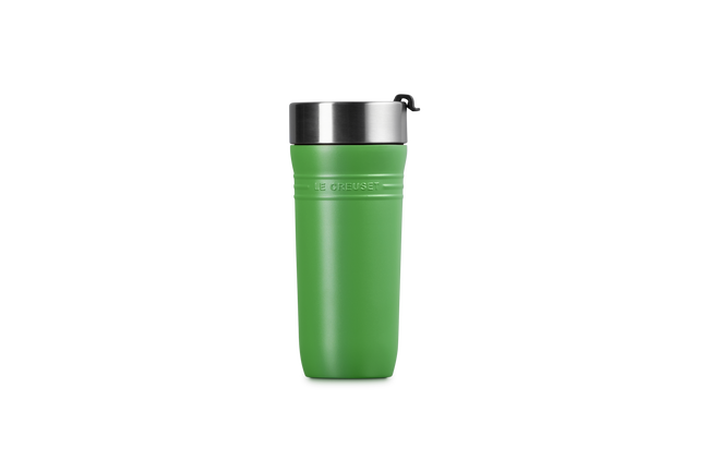 Le Creuset On The Go Travel Mug 350ml Bamboo GreenBamboo image number 4