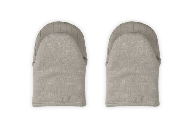 Set of 2 Mini Oven MittsSable image number 2