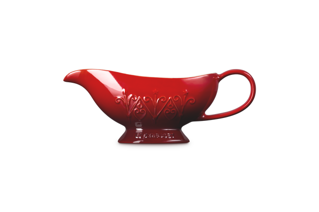 Le Creuset Stoneware Heritage Gravy Boat 460ml L'Etoile Relief image number 4