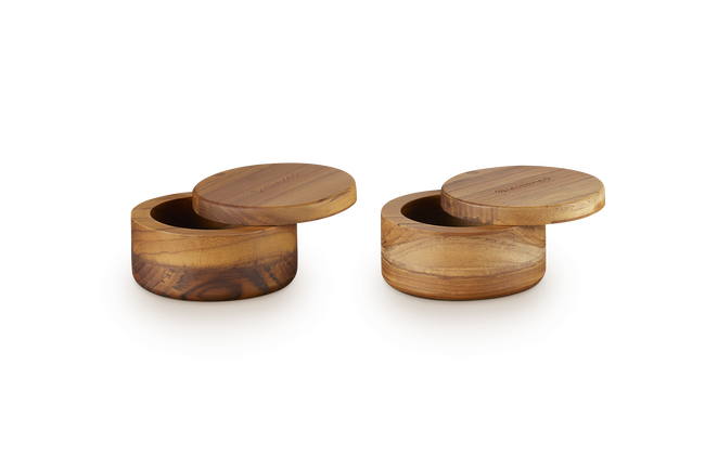Le Creuset Teak Wood Salt Box Teak Wood image number 13