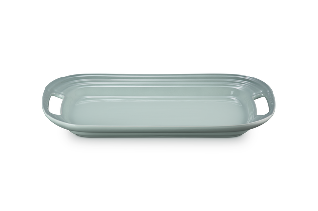 Le Creuset Stoneware BBQ Platter 36cm Sea SaltSea Salt image number 1