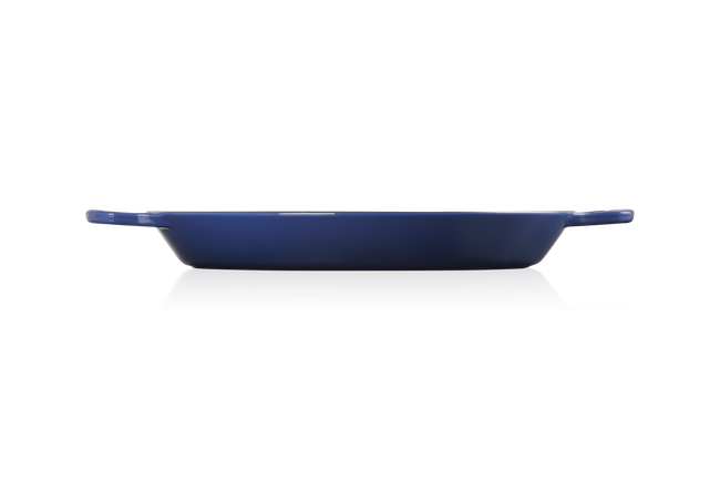 Le Creuset Cast Iron Classic Paella Pan 34cm CobaltCobalt image number 3