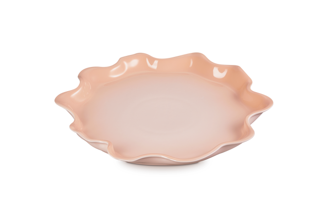 Stoneware Iris Serving PlatterP&ecirc;che image number 2