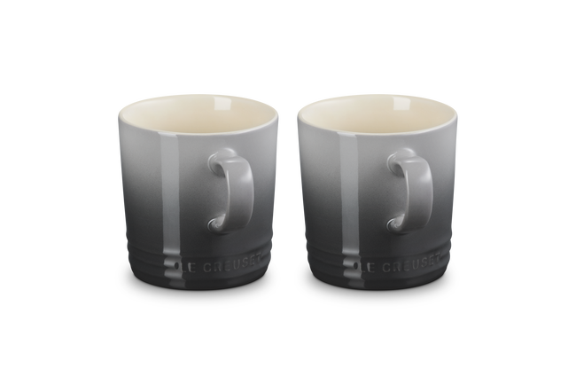 Le Creuset Stoneware Set of 2 London Mug 350ml FlintFlint image number 1