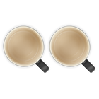 Le Creuset Stoneware Set of 2 London Mug 350ml Matte BlackMatte Black image number 4