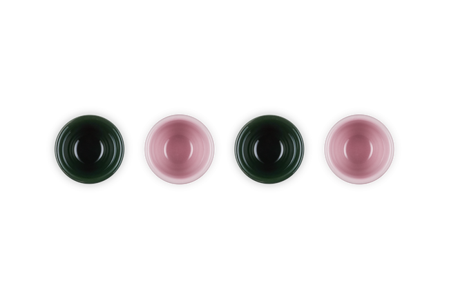 Le Creuset Serenity Stoneware Footless Egg Cups Set of 4 For&ecirc;t & Sugar PinkFor&ecirc;t & Sugar Pink image number 6