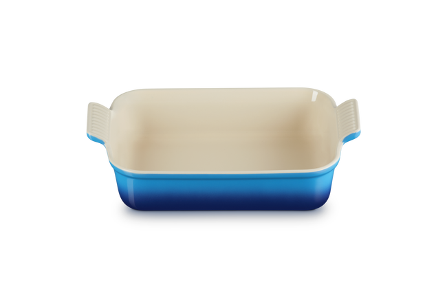 Le Creuset Stoneware Rectangular Dish Heritage 26cm Azure BlueAzure Blue image number 2