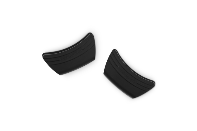 Le Creuset Silicone Set of 2 Side Handle Grip OnyxOnyx image number 3