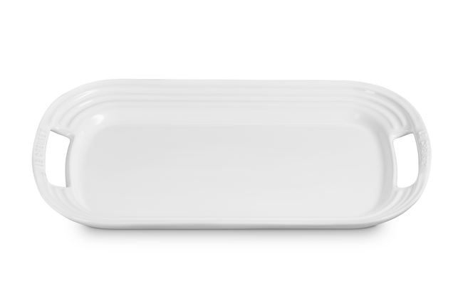 Stoneware BBQ PlatterWhite image number 2