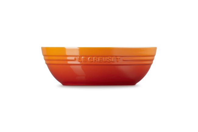Stoneware Oval Serving BowlFlame image number 3