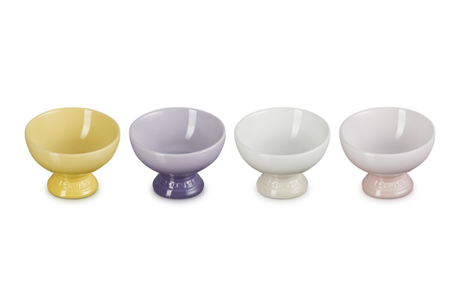 Stoneware Sorbet Set of 4 Ice Cream Bowls image number 5