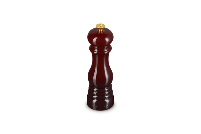 Le Creuset Classic Salt Mill with Gold knob 21cm GarnetGarnet image number 2