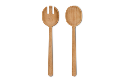 Le Creuset Signature Beech Wood Serving Set of 2