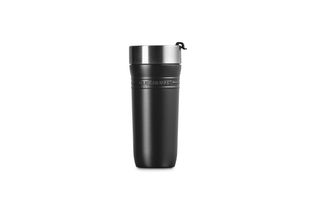 Le Creuset On The Go Travel Mug 350ml Matte BlackMatte Black image number 4
