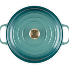 Le Creuset Cast Iron Signature Shallow Casserole 30cm RivieraRiviera image number 6